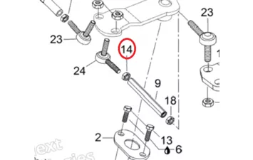 Гайка RH Nut M10  33019
