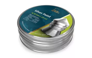 Пули Н&N Silver Point к.6,35 мм 1,58 г (150шт)