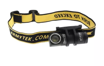 Фонарь Armytek Tiara C1 Pro v2 Теплый (серебро)