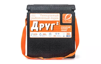 Ящик Camping World Друг-2 30л черный 46,5х43х29