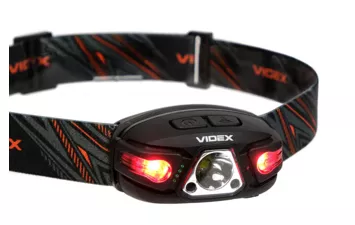Фонарь VIDEX налобный VLF-H015 CREE XTE 5W. 1x850mAh, 220B, дальность 85м