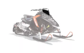 Стекло ветровое Polaris / WINDSHIELD-LOW GLOSSY BLACK 5451214