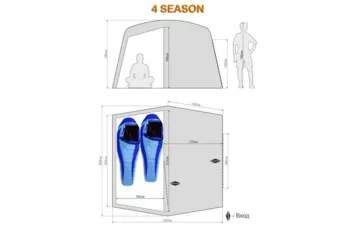 Мультидом Maverick быстросборный 4 SEASON Thermal