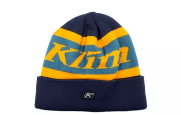 Шапка Klim Belmont Point Beanie 6730-000 (Dress Blues/Saffron One size)
