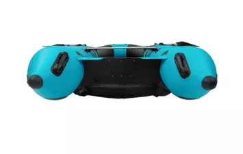 Лодка моторная ПВХ Gladiator E 350PRO (чёрно-бирюзовый (7) )