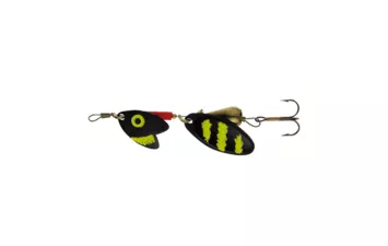 Блесна Mepps Trou Tandem 1(блистер) (Black/Yellow)