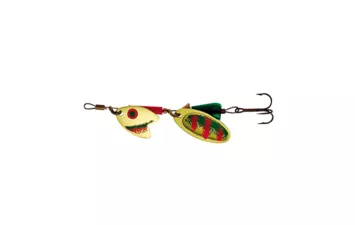 Блесна Mepps Trou Tandem 1(блистер) (Gold/Green/Orange)