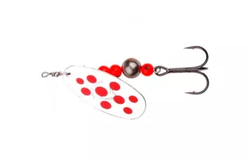 Блесна Savage Gear CAVIAR SPINNER #4 18g (04 fluo orange/silver)