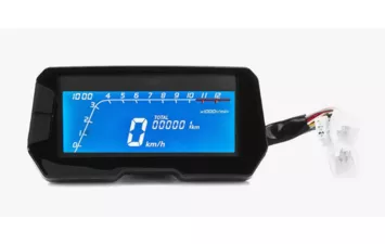 Панель приборов универсальная для мотоцикла, мопеда, спортбайка, питбайка (электронная)