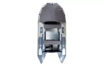 Лодка моторная ПВХ Gladiator C 370 AL (светло-темносерый)