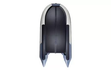 Лодка моторная ПВХ Gladiator C 370 AL (светло-темносерый)