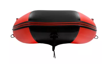 Лодка моторная ПВХ Gladiator C 370 AL (Красно-черный)