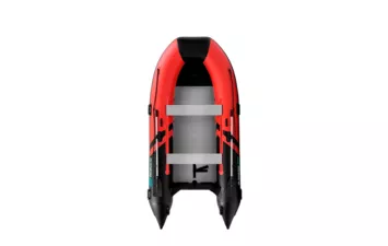 Лодка моторная ПВХ Gladiator C 370 AL (Красно-черный)