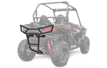 Бампер задний Polaris/ K-BPR RR DLX BRSH GRD RZX MBLK 2880164-458