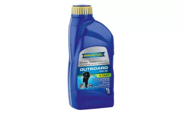 Масло моторное полусинтетическое  RAVENOL Outboardoel 4T 10W40 (1л.) 4014835729117