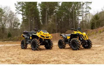 Квадроцикл Can-Am Renegade XMR 1000R VISCO-4LOK 2021 ТЕСТ