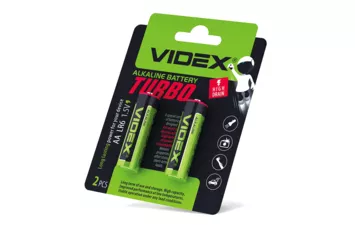 Элемент питания VIDEX LR6/AA TURBO BL-2 20/360
