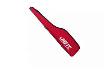 Чехол jig it полужесткий д/зимних удилищ, L - 80 см  (Red )