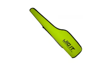 Чехол jig it полужесткий д/зимних удилищ, L - 80 см  (Lime )