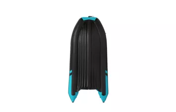 Лодка моторная ПВХ Gladiator E 420PRO (чёрно-бирюзовый (7) )