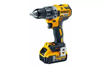 Дрель-шуруповерт DeWALT DCD791P2-QW 2ск, 18ВLi, 70Нм, 2х5.0Аh, бесщеточная