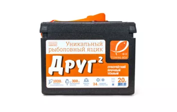 Ящик Camping World Друг-2 20л черный 32,5х43х29
