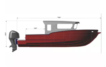 Катер Krasboat 760 Long Restyling