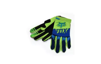 Мотоперчатки FOX (Синий/зеленый XL)