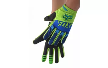 Мотоперчатки FOX (Синий/зеленый XL)