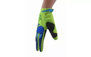Мотоперчатки FOX (Синий/зеленый XL)