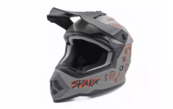 Шлем Sparx Jet Graffity WS-905