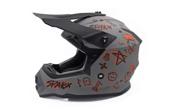 Шлем Sparx Jet Graffity WS-905
