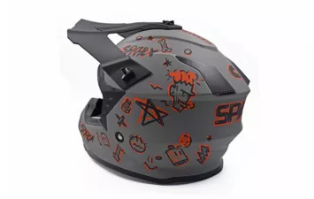 Шлем Sparx Jet Graffity WS-905