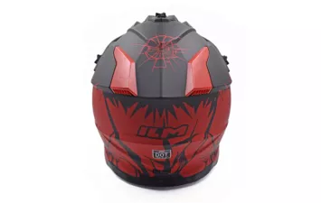 Шлем ILM WS901 (Black/Red XL)