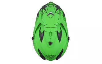 Шлем ILM WS901 (Black/Green XL)