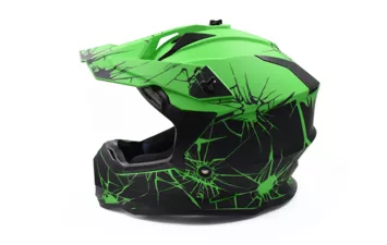 Шлем ILM WS901 (Black/Green XL)