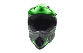 Шлем ILM WS901 (Black/Green XL)