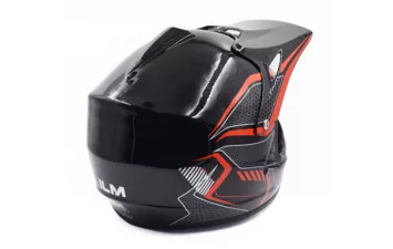 Шлем ILM 818 детский (Red YS)