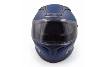 Шлем интегральный FGN (Темный/синий One size)