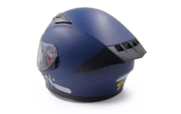 Шлем интегральный FGN (Темный/синий One size)