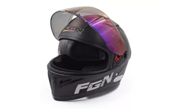 Шлем интегральный FGN (Черный One size)