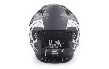 Шлем ILM Z302 (Matte/Skull L)