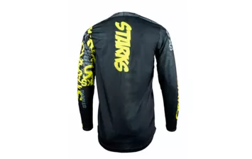 Джерси STARKS Base Cross 2.0 (Черный-Лайм XL)
