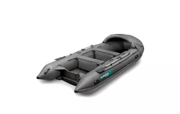 Лодка моторная ПВХ Gladiator E 420PRO (тёмносерый (2) )