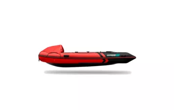 Лодка моторная ПВХ Gladiator E 450PRO (Красно-черный (4) )