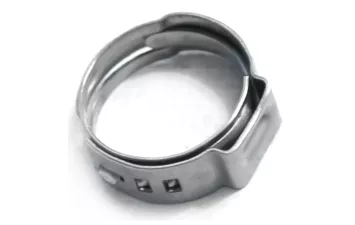 Хомут стальной топливного шланга (Oetiker) 12,3мм/14,8мм (11912010030 / 21170104101)