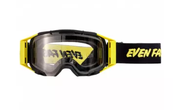 Очки STARKS Base кроссовые c двойной линзой (Черный/Hi-Viz )