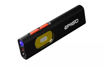 Фонарь EPILSO EPF-260 карманный Luminus SST20, 10W+COB+Laser, 1x1200mAh,5В