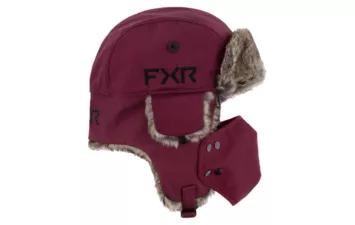 Шапка FXR Trapper унисекс (Black/Orange YTH)