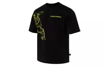 Футболка Finntrail Snowmobile 6715 (Black S)